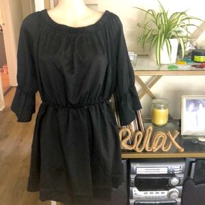NWOT Urban Outfitters Black Off the Shoulder Dress ✨ sz Med